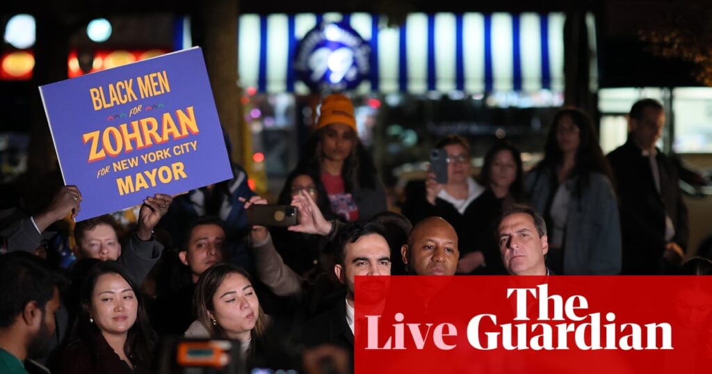 US elections 2025 live: Americans go to the polls, with elections in New York City, New Jersey, Virginia and California | US politics