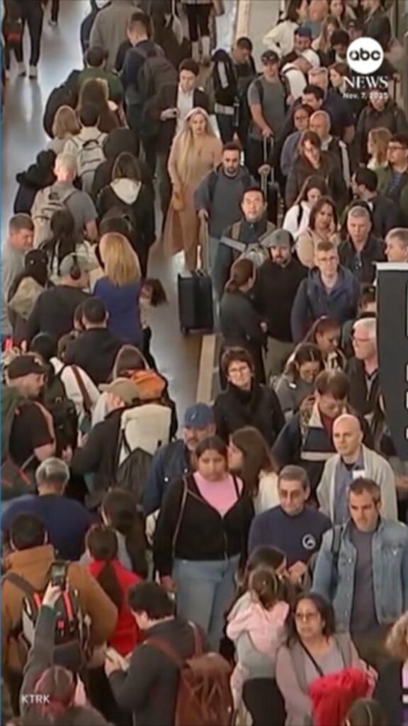 Video Airlines cancel hundreds of flights amid shutdown-related FAA reductions stream logo