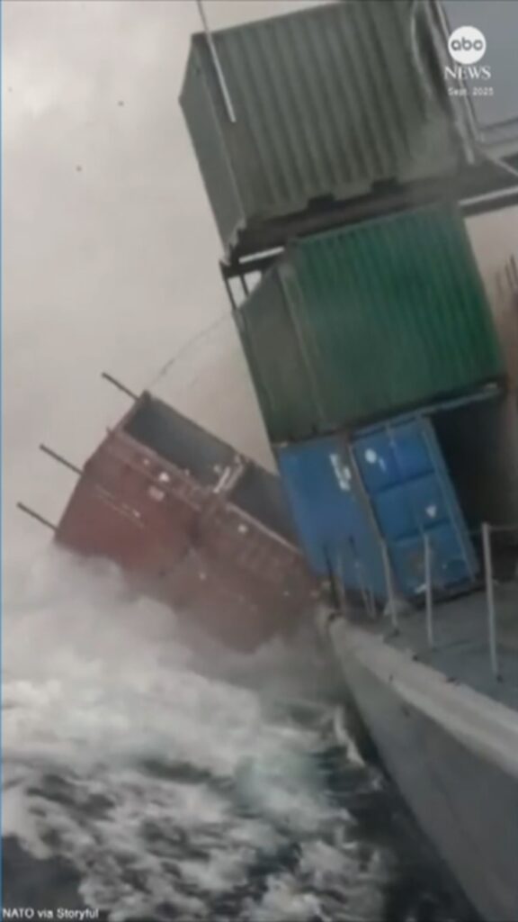WATCH: On-board video captures moment torpedo strikes ship stream logo
