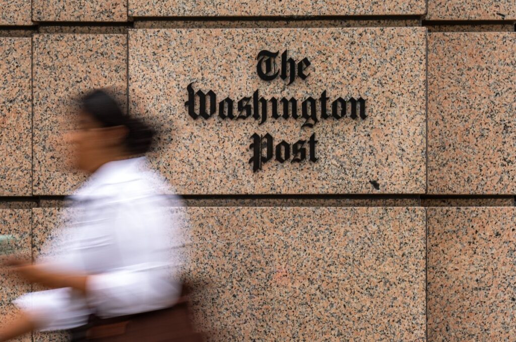 Washington Post confirms data breach linked to Oracle hacks The Washington Post Building at One Franklin Square Building in Washington, DC.