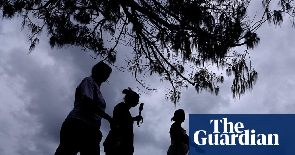 Weather bureau warns of hail, flash floods and tornadoes as storms hit Queensland and northern NSW | Australia weather
