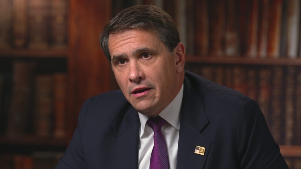 Top DOJ official denies there’s any effort to redact mentions of President Trump from Epstein files