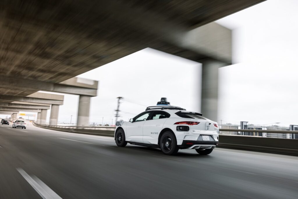 Waymo reportedly raising a $16B funding round Waymo san francisco freeway