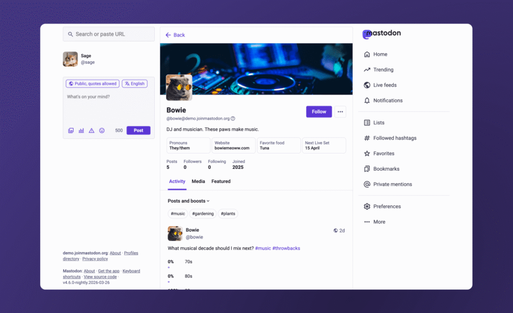Mastodon is making its decentralized social network easier to use with its latest revamp