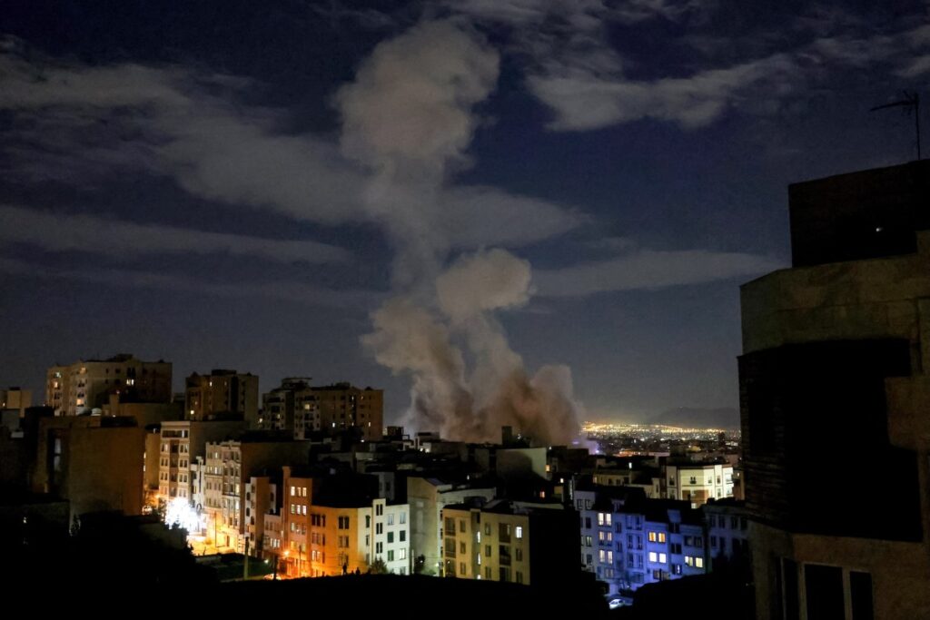 The US military is still using Claude — but defense-tech clients are fleeing A smoke plume rises following a missile strike on a building in Tehran on March 1, 2026.