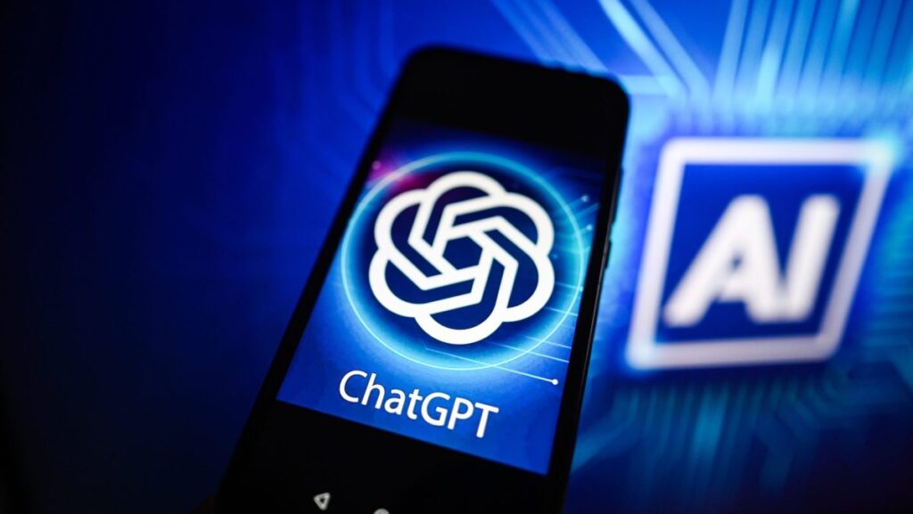 ChatGPT finally offers $100/month Pro plan In this photo illustration a Chat GPT logo is seen displayed on a smartphone with Artificial Intelligence (AI) logo in the background.