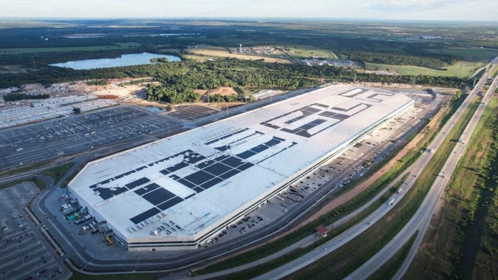 Tesla’s Texas factory workforce reportedly shrunk 22% in 2025 Aerial image of the Tesla factory near Austin